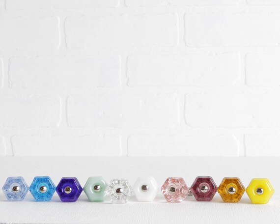 White Milk Glass Knobs Kitchen Cabinet Or Drawer Knobs Etsy
