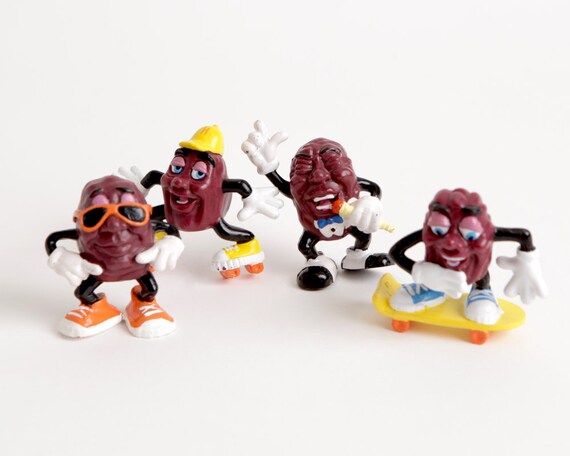 california raisin figurines