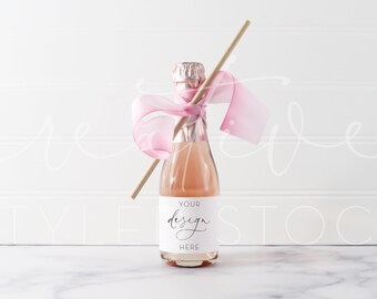 Champagne Mock Up Etsy