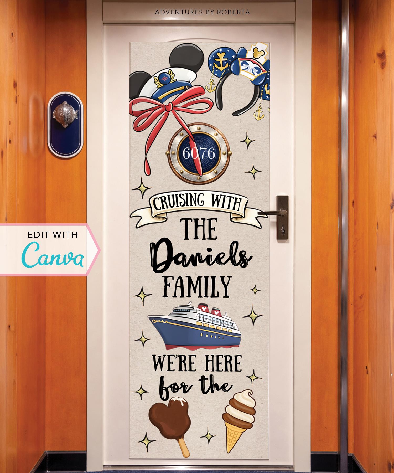 Cruise Door Banner | Cruise Decor | Personalized Cruise Door Decor