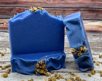 Tranqulity Shea Butter Soap, Organic Soap, Spa Soap, Artisan Soap, Relaxing Soap, Chamomile Soap, Hand Made Soap, Shea Butter