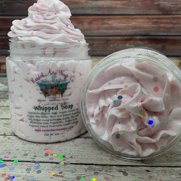 Sugar Cookie Whipped Soap | Cream Soap | Whipped Shaving Cream | WinterSoap| Whipped Bath Butter | Gifts for Her | Vegan Soap |Cookie Soap|