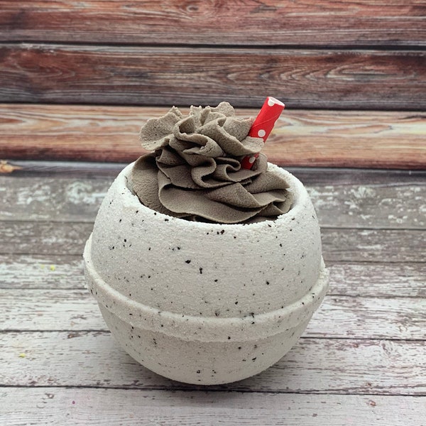 Coffee Bath Bombs | Fizzy Bath Bombs | Latte Bath Bomb | Gifts for Her | Vegan Bath Bomb | Large Bath Bombs | Fun Bath Bombs | Bubble Bomb