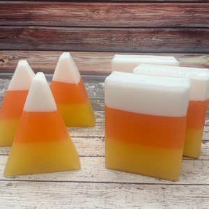 Candy Corn Soap | Fall Soap | Candy Corn | Fun Soap | Halloween Gifts For Kids | Halloween Soap | Organic Soap | Toy Soap |