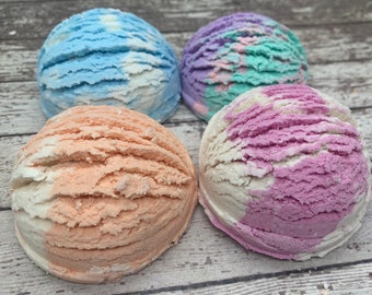 Bubble Bath Scoops | Bubble Scoops | Bubble Bar | Bath Truffles | Vegan Bubble Bath | Gifts for Kids | Easter Basket Stuffer | Solid Bubble