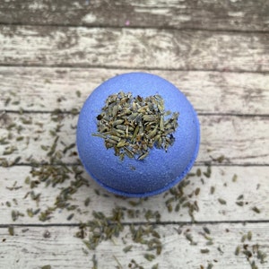 Lavender Bath Bombs Bath Bomb Purple Bomb Gifts for Kids Honey Bombs Fun Bath Bombs Gift for Her Organic Bath Bomb image 3