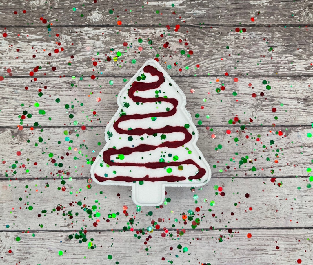 Christmas Tree Bath Bomb Fizzy Bath Bombs Gifts for Kids Christmas