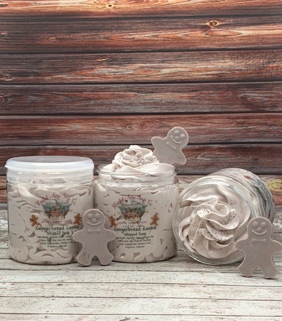 Gingerbread Cookie Whipped Soap Cream Soap Whipped Shaving