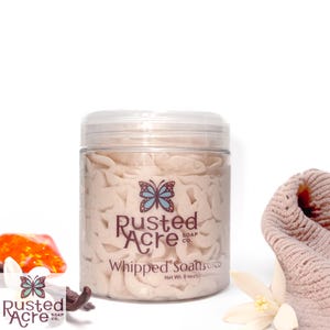 Cashmere Whipped Soap – Fluffy Foaming Body Wash,  Shave Cream | Warm - Cozy Scent | Moisturizing Vegan Skincare | Spa Gift for Her & Him