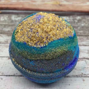 Geode Bath Bombs | Fizzy Bath Bombs | Galaxy Geode Bath Bomb | Vegan Bath Bomb | Large Bath Bombs | Fun Bath Bombs | Salt Crystal Bath Bomb