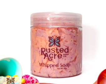 Fruity Cereal Whipped Soap – Fun Foaming Body Wash | Shave Soap | Moisturizing Vegan Soap | Great for Kids, Teens & Fun Bath Lovers