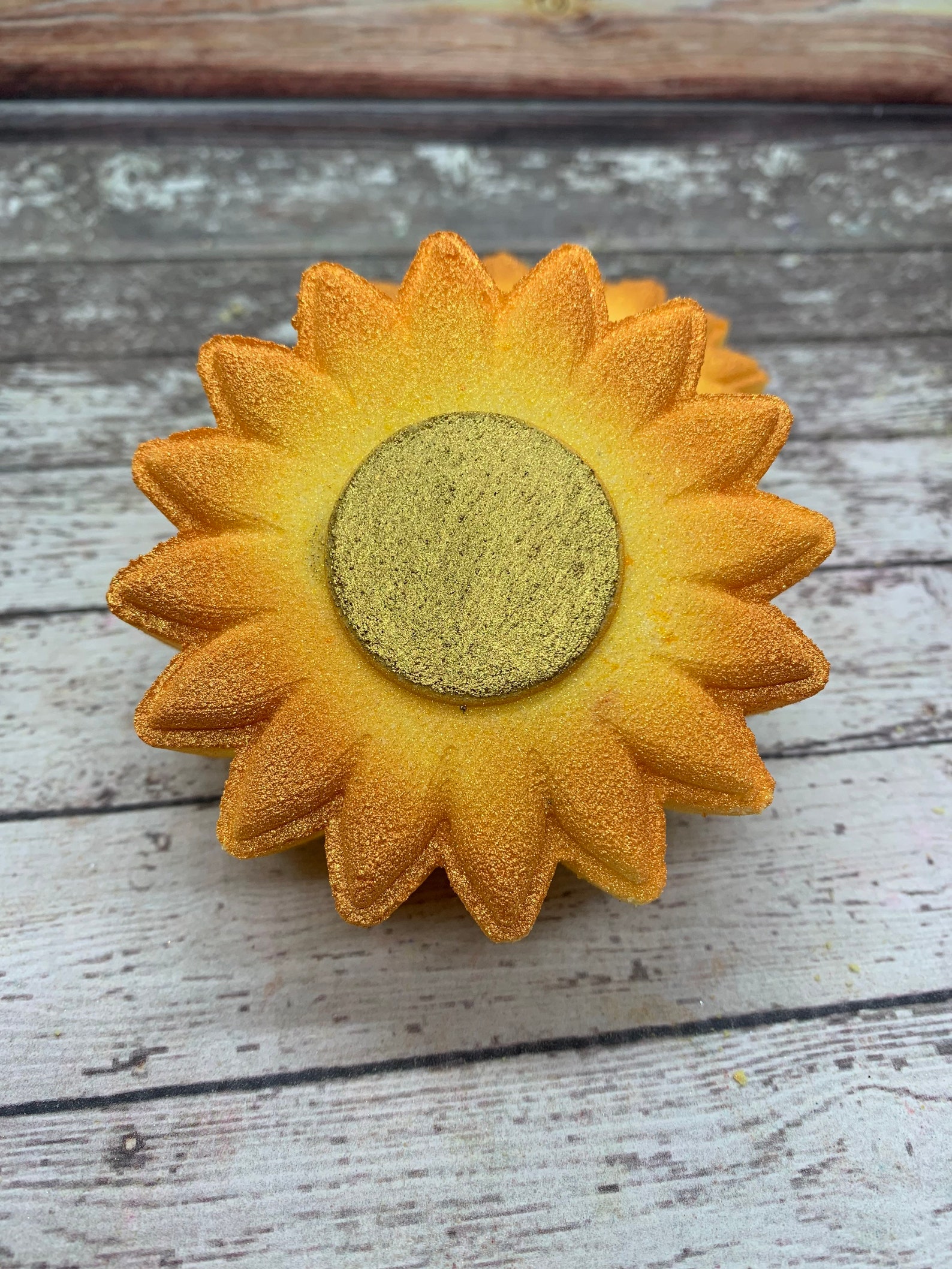 Sunflower Bath Bomb Bath Bomb Bath Fizzy Wildflower Bath Etsy