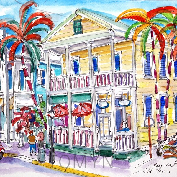 Key West Paintings Etsy