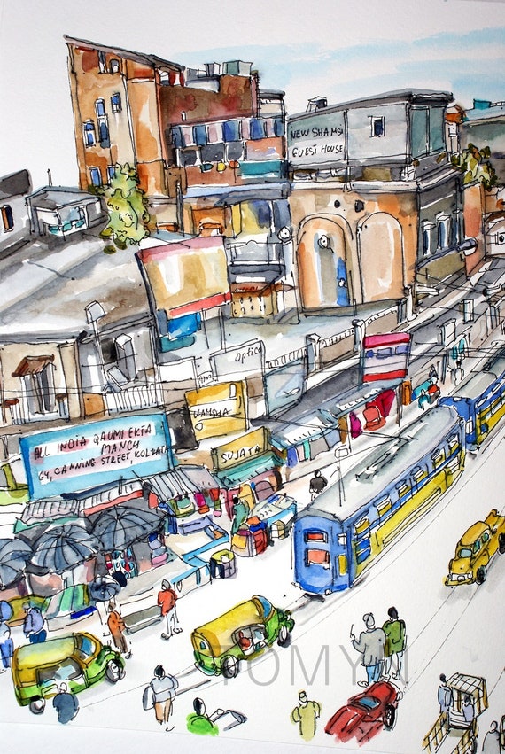 NEW INDIA. KOLKATA. West Bengal. Calcutta Original - Etsy NEW INDIA. KOLKATA. West Bengal. Calcutta Original - Etsy