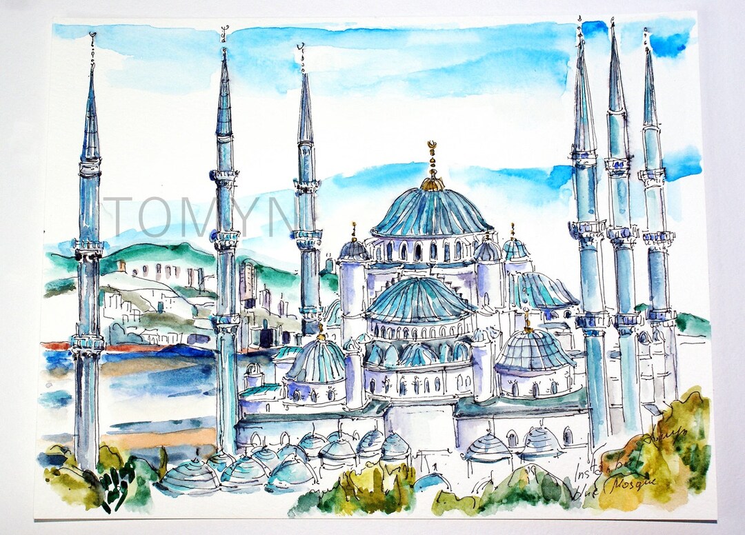 イスタンブール。トルコの芸術。スルタンアフメトモスク。アヤ