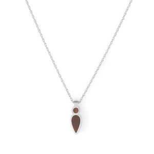 Wood Anniversary Gift - 5 Year Anniversary For Wife - Wood Jewelry - 5th Anniversary Gift For Her - Wood Necklace - Wood Gift