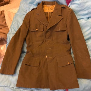 Vintage Military Coat