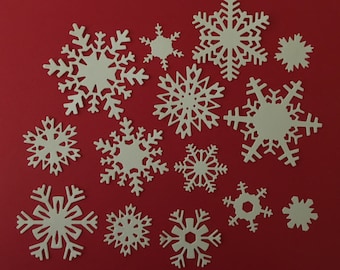 Snowflake Diecuts -- Set of 14