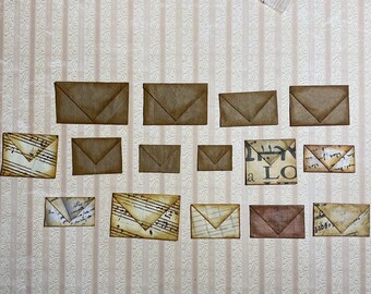 Mini Sealed Envelope Embellishments