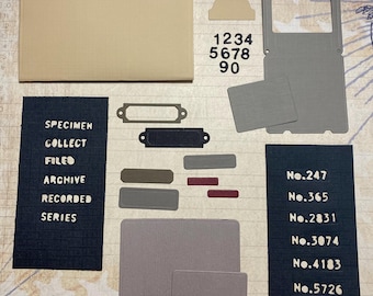 Specimen Diecut Kit - 26 pieces