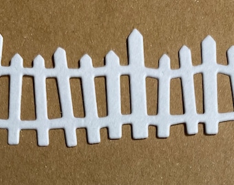 Old Farm Fence Die-Cuts - Set of 4