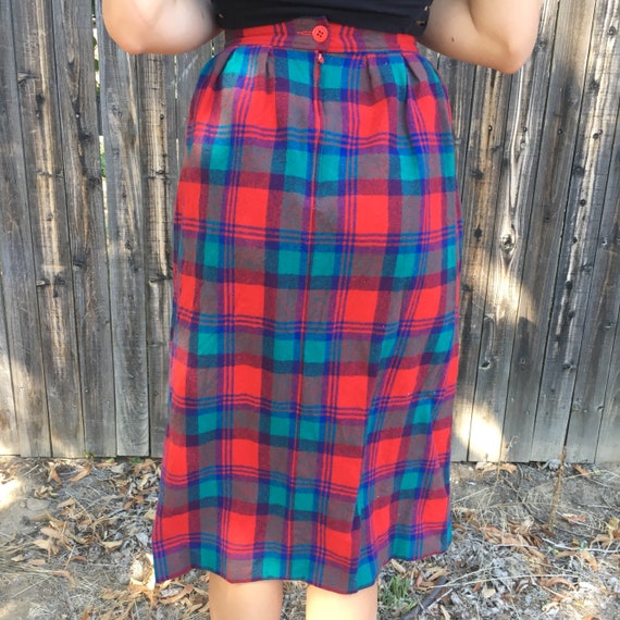 VTG 70's Pendleton Skirt - image 4