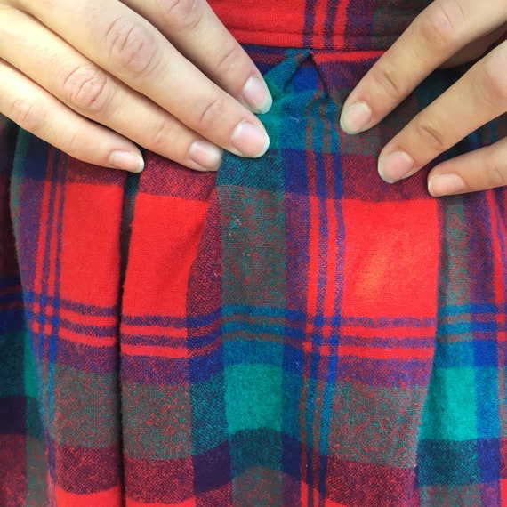 VTG 70's Pendleton Skirt - image 5