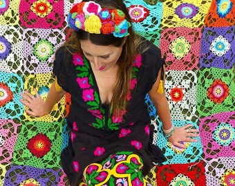 Frida Crown - Crochet Pattern by The Little Bee