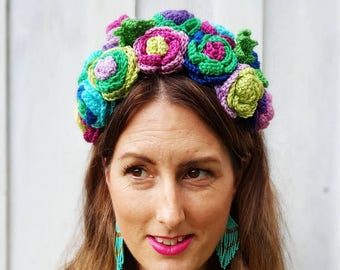 Frida Crown - Crochet Pattern by The Little Bee