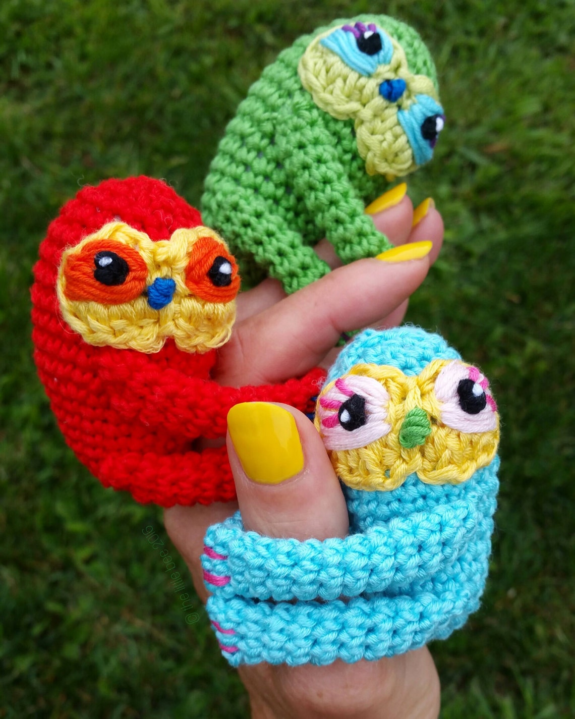 Finger Sloth Instant Download Crochet Pattern - Etsy UK