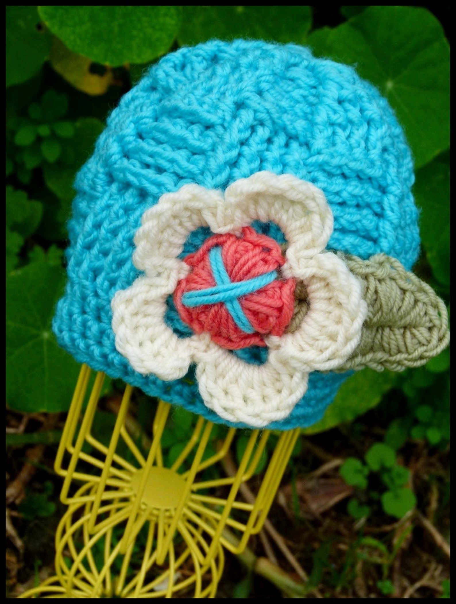 Crochet Hat Pattern Instant Download Basket Weave Beanie Etsy