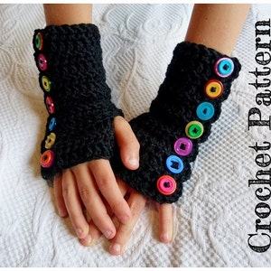 Crochet Pattern ~ Instant Download ~ Arm Warmers