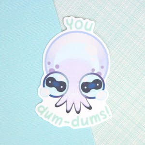 Smollusk-vinylsticker | Bijgerecht, videogame, markering, octoling