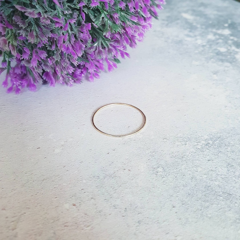 Puede incluir: Un anillo de oro simple, una pieza de joyer&iacute;a delicada.