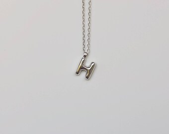 【HURLEY BURLEY】SILVER MINI INITIAL NECKLACE イニシャル♪ Sterling Silver Mini Initial Letter Necklace By Hurleyburley