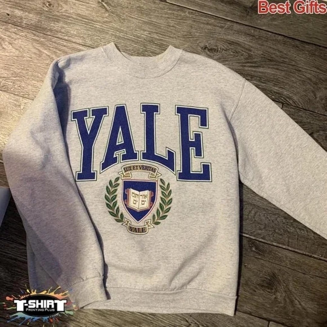 Vintage NCAA Yale Bulldogs Sweatshirt, University of Yale Shirt, NCAA ...