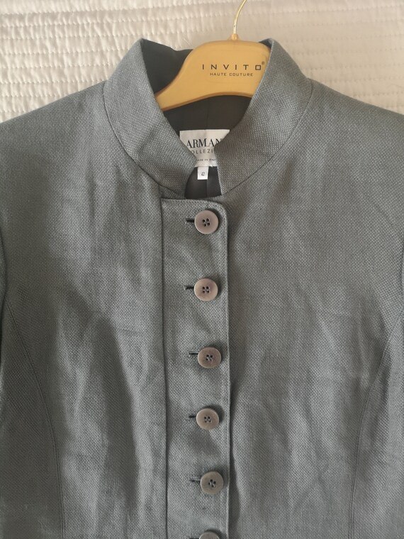 Armani clearance linen jacket