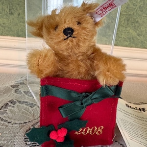 Steiff Bear Ornament - Etsy