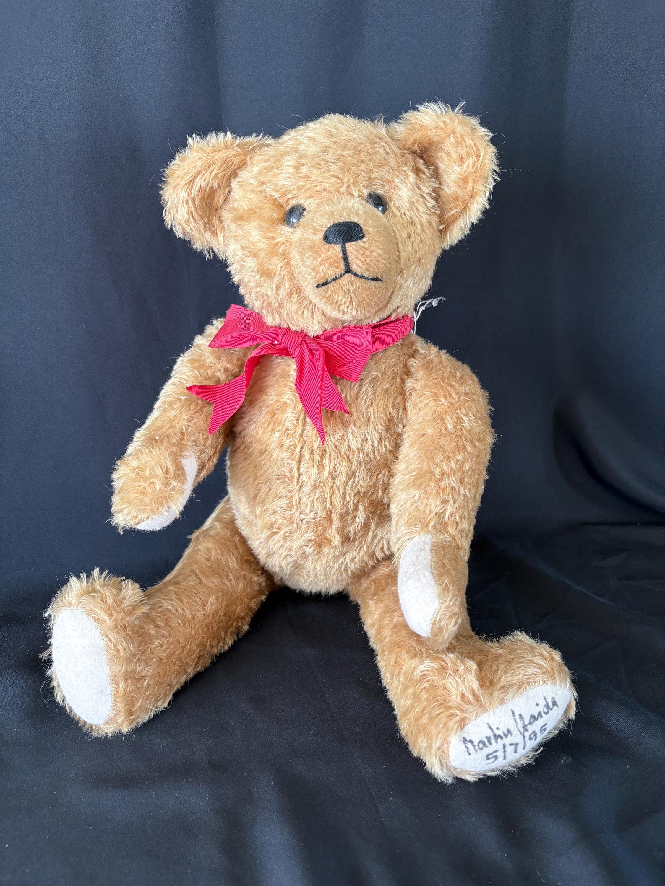 Johanna Haida社 大型 テディベア 48㎝／ドイツ Johanna haida teddy - Etsy 日本
