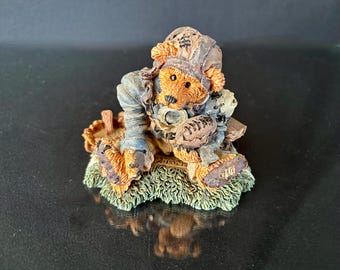 Boyds Bears and Friends Knute and the Gridiron 1993/1994 Resin Sammler Figur