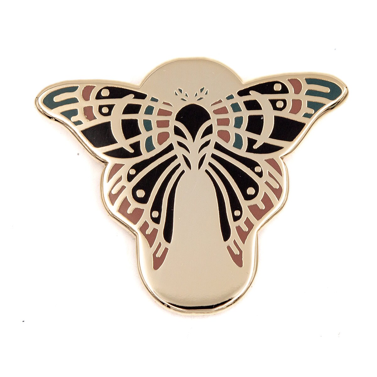 Moth Brooch Enamel Pin - Etsy