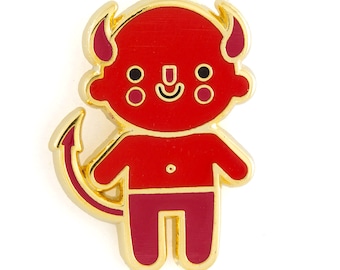 Devil Baby Enamel Pin
