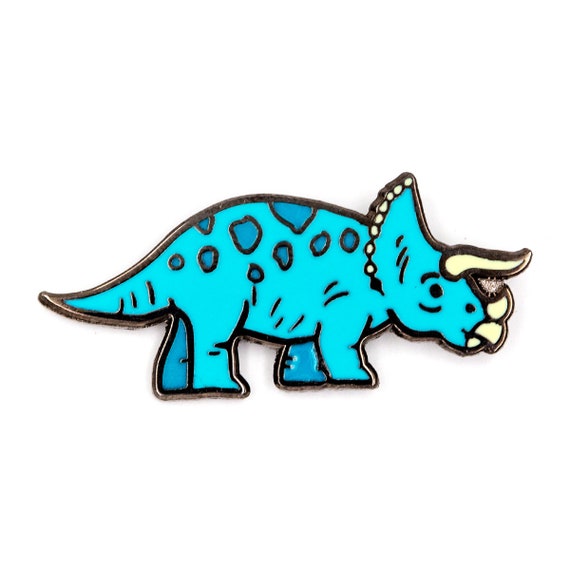 Kitűző - Triceratops | Zöld Kitűző - Triceratops | Zöld
