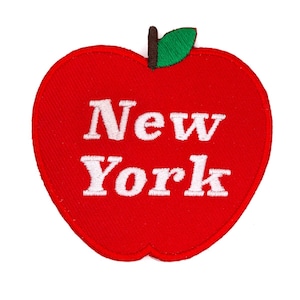 NYC Apple Iron-On Patch