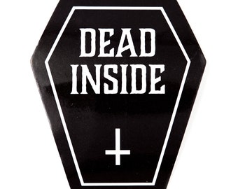 Dead Inside Vinyl Sticker