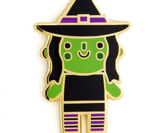 Witch Baby Enamel Pin