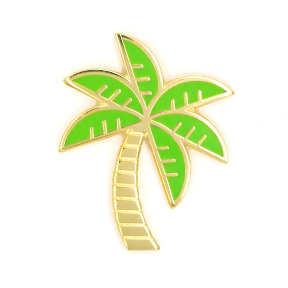Palm Tree Enamel Pin