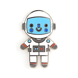 Astronaut Space Baby Enamel Pin