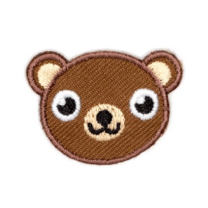 Teddy Bear Embroidered Mini Sticker Patch