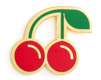 Cherry Enamel Pin